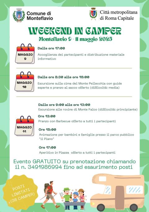 weekend in camper 2025